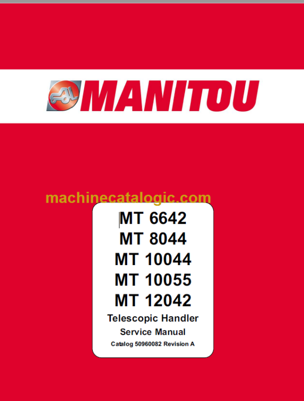 Manitou MT 10044 Service Manual
