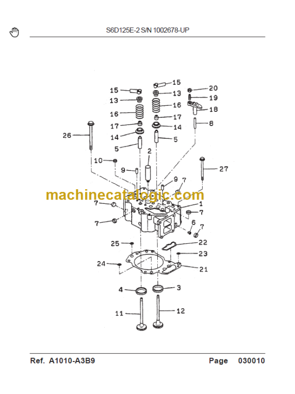 Komatsu D85E-SS-2 Parts Catalog