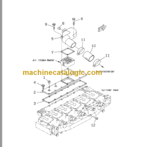 Komatsu WA180-3 SN J10001- UP Parts Catalog