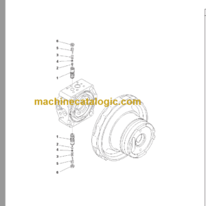 Komatsu PC200-7 SN J30001-UP Engine Parts Catalog