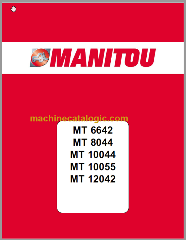 Manitou MT 12042 Service Manual