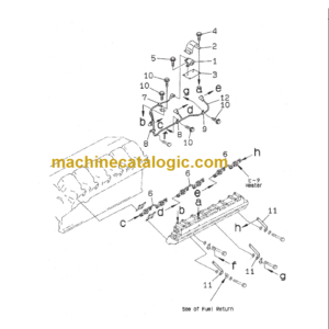 Komatsu HD785-5 S/N J10001-UP Parts Book