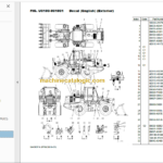 Komatsu WA380Z-6 Wheel Loader Parts Book
