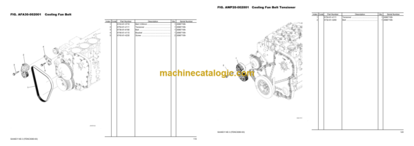 Komatsu PC300LC-8M0 Hydraulic Excavator Parts Book