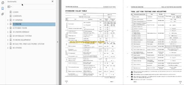 Komatsu D66S-1 Shop Manual