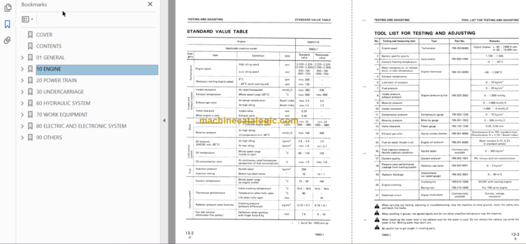 Komatsu D66S-1 Shop Manual