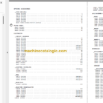 Manitou MT 928 Parts Catalogue