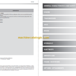 Manitou MT-X 1030 S S1 MINING Repair Manual