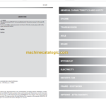 Manitou MT-X 1030S MINING AWP Repair Manual