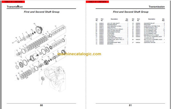 Manitou MT 6642T Parts Manual