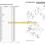 Komatsu PC300LC-8M0 Hydraulic Excavator Parts Book