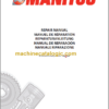 Manitou MT 1033 HLT Série 2-E2 Repair Manual