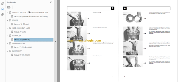 Manitou MT 1033 HLT Série 2-E2 Repair Manual