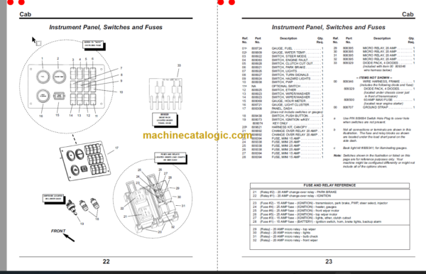 Manitou MT 6034XT Parts Manual