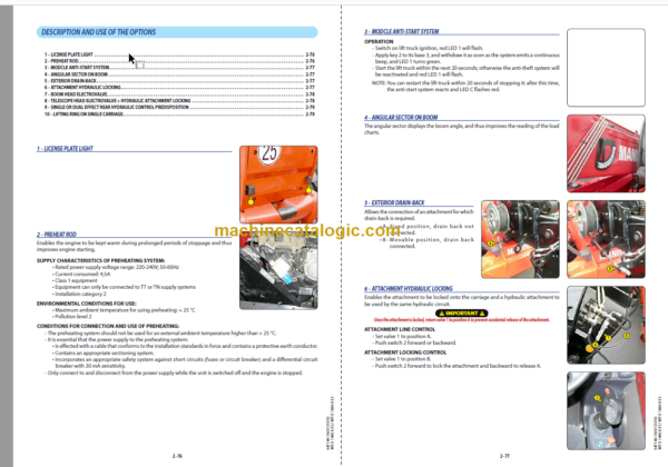 Manitou MT-X 1440 A E3 OPERATOR'S MANUAL