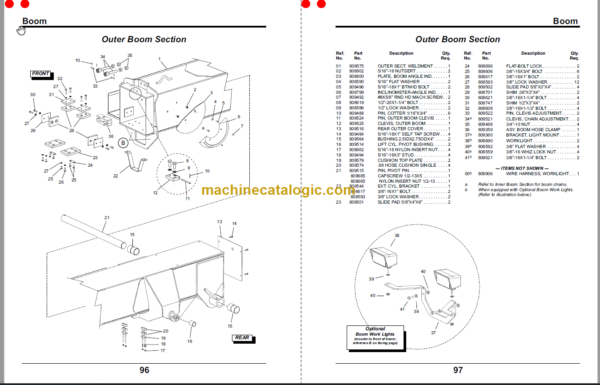 Manitou MT6034T Parts Manual