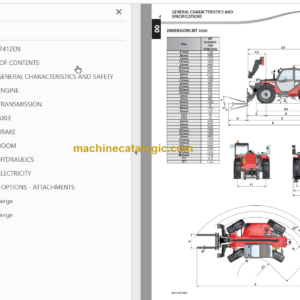 Manitou MT 732 ST3B Repair Manual