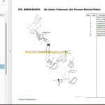 Komatsu PC200LC-8 FOR USA Hydraulic Excavator Parts Book