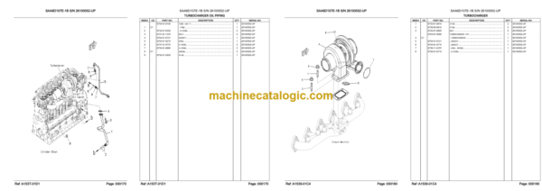 Komatsu PC200F-8 Hydraulic Excavator Parts Catalog