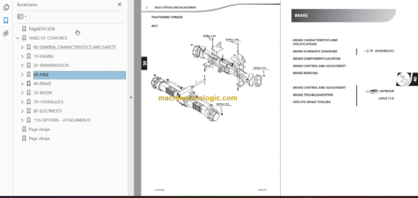 Manitou MT 732 ST3B Repair Manual