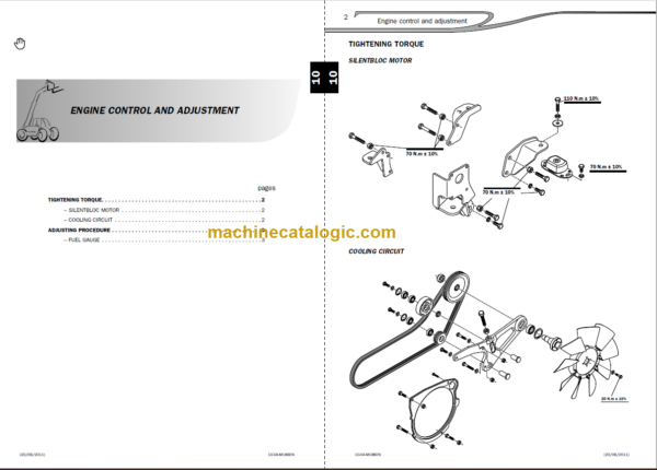 Manitou MT-X 1030 S Turbo S4 E3 MT-X 732 SD E3 Repair Manual 647376EN