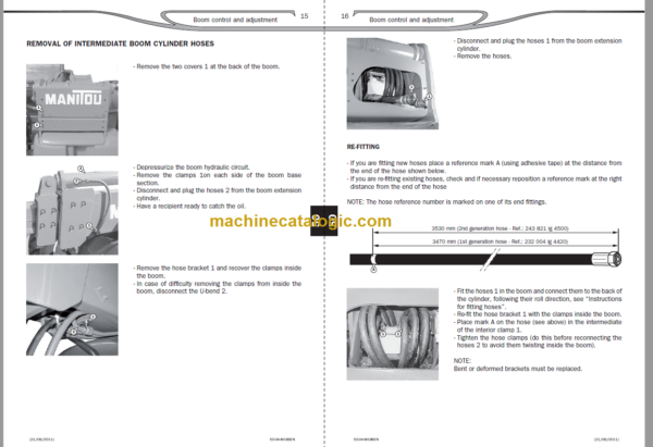 Manitou MT-X 1030 S Turbo S4 E3 MT-X 732 SD E3 Repair Manual 647376EN