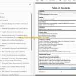 Manitou MT 6034 Shop Manual