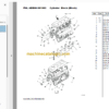 Komatsu PC130-8 Hydraulic Excavator Parts Book