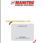 Manitou MT-X 733 S1 MINING Repair Manual