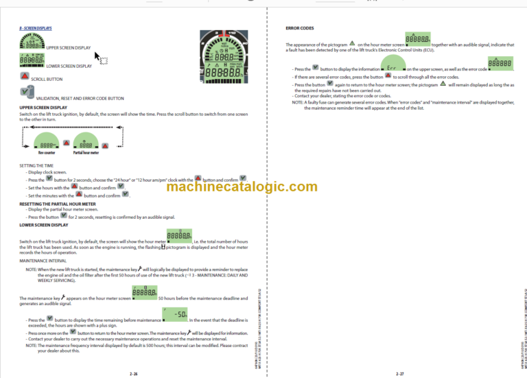 Manitou MT-X 625 H 75K ST3A S2 OPERATOR'S MANUAL
