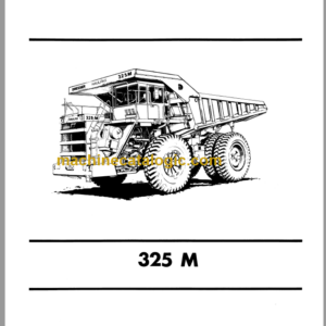 Komatsu 325M Parts Manaul