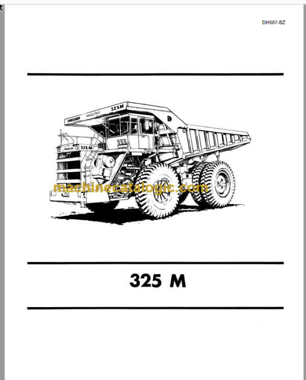 Komatsu 325M Parts Manaul