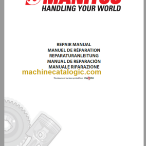 Manitou 120 SC 2 Repair Manual