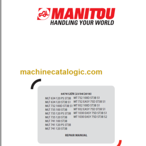 Manitou MT 932 ST3B Repair Manual