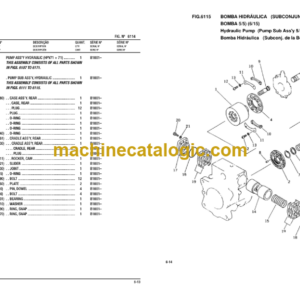 Komatsu PC150SE-5 Hydraulic Excavator Parts Book