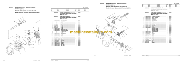 Komatsu PC150SE-5 Hydraulic Excavator Parts Book