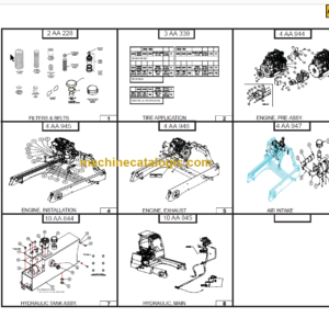 Manitou TMP-55TMP (809866Rev.03-10) PARTS MANUALS