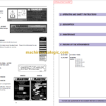 Manitou MT 928 SC-E2 OPERATOR'S MANUAL