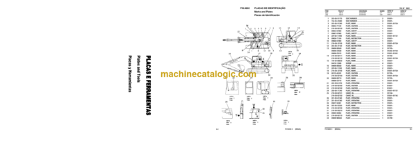 Komatsu PC150SE-5 Hydraulic Excavator Parts Book