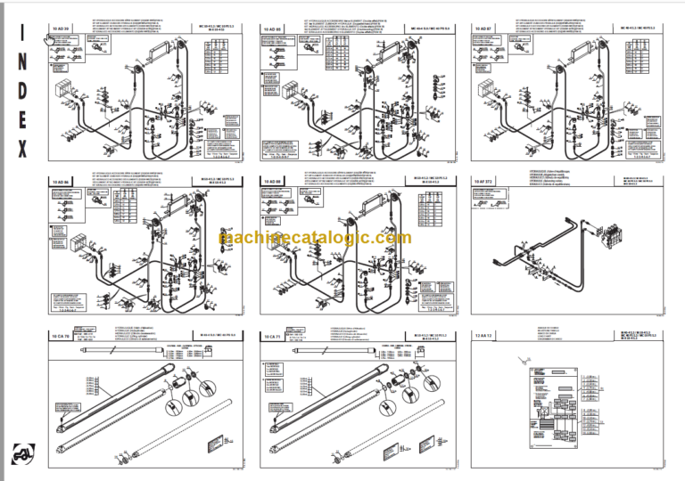 MANITOU SERIE MC MX POWERSHIFT PARTS MANUAL