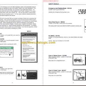 Manitou MT 1030 S S3-E2 OPERATOR’S MANUAL