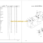 Komatsu D63E-1 D63E-1A Parts Book