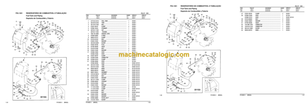 Komatsu PC150SE-5 Hydraulic Excavator Parts Book