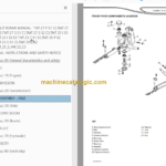 Manitou TMT SERIES 1 & 2 EURO 3 REPAIR MANUAL