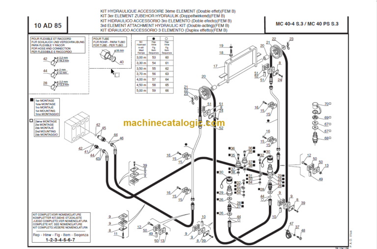MANITOU SERIE MC MX POWERSHIFT PARTS MANUAL