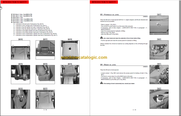 Manitou MT 940L-TW LS Series 2 Service Manual