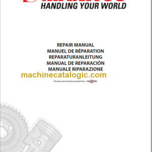 Manitou 140 SC Repair Manual