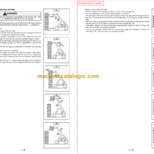 Manitou MT 732 Series B-E2 OPERATOR’S MANUAL