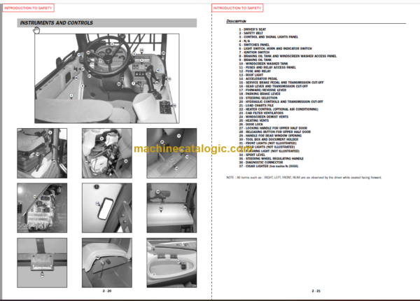 Manitou MT 732 Series B-E2 OPERATOR'S MANUAL