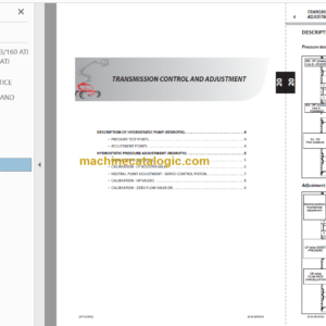 Manitou 180 ATJ EURO 3 REPAIR MANUAL